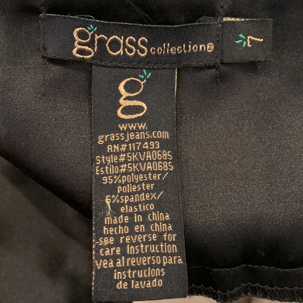 Grass Collections Black Lace Corset Style Mini  7 - Picture 9 of 11
